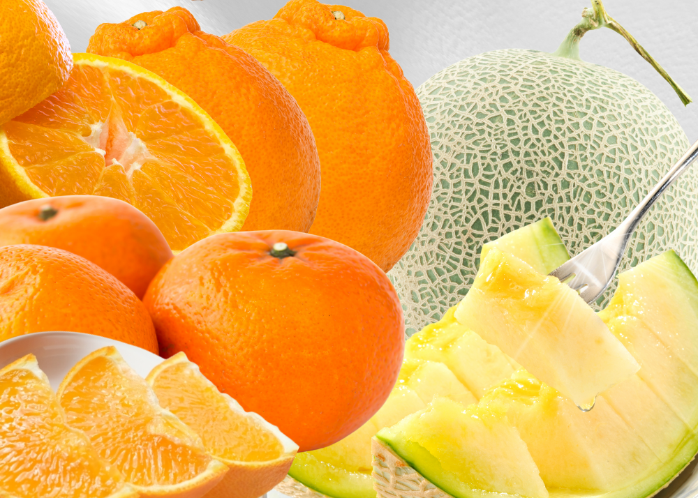 アールスメロン・せとか・甘平・デコポン 詰め合わせ