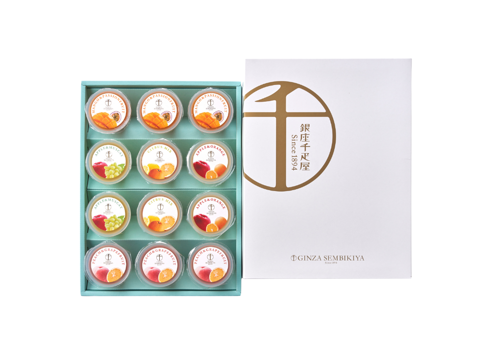 銀座千疋屋 銀座フルーツジュレ12個