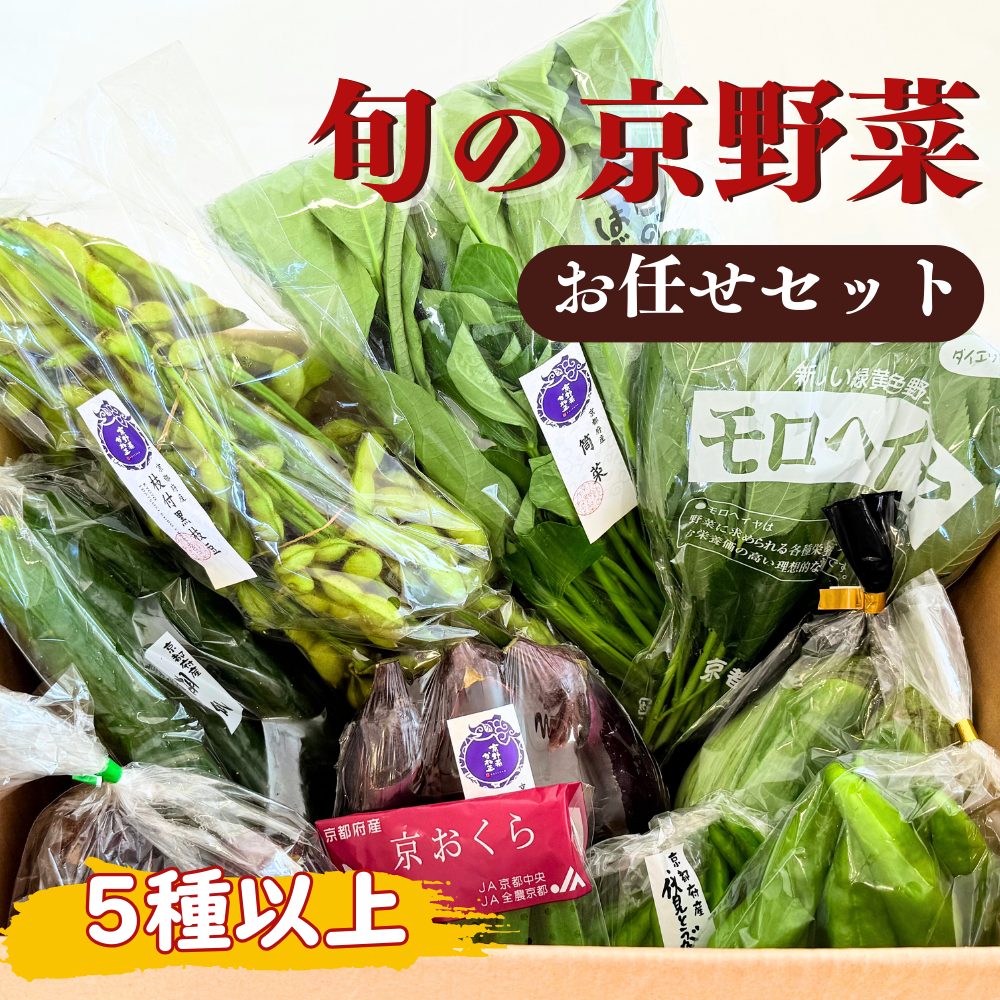 “京都上賀茂直送” 季節で変わる 旬の京野菜詰め合わせ